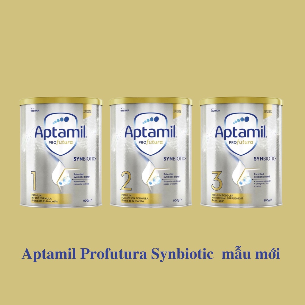 Sữa Aptamil Profutura 1,2,3,4 hộp 900gr [MẪU MỚI]