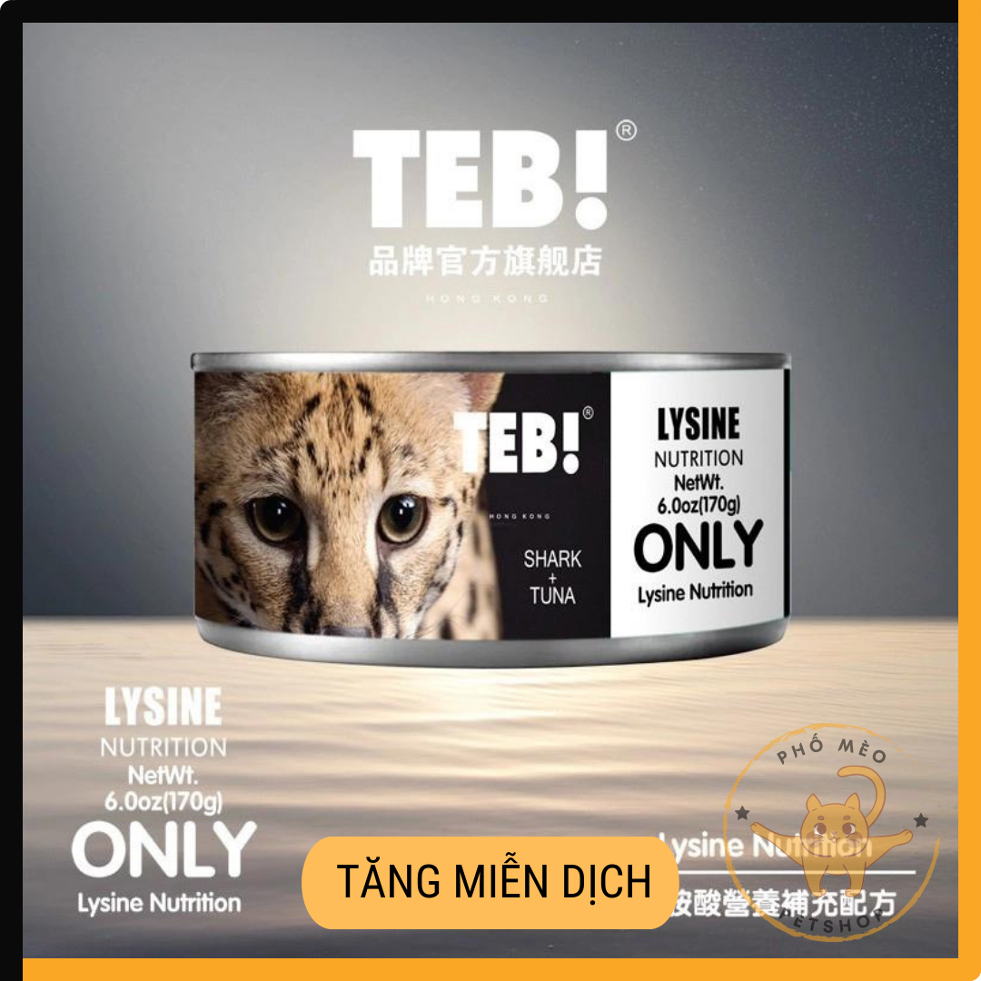 Pate lon cho mèo TEB Only 170G cao cấp