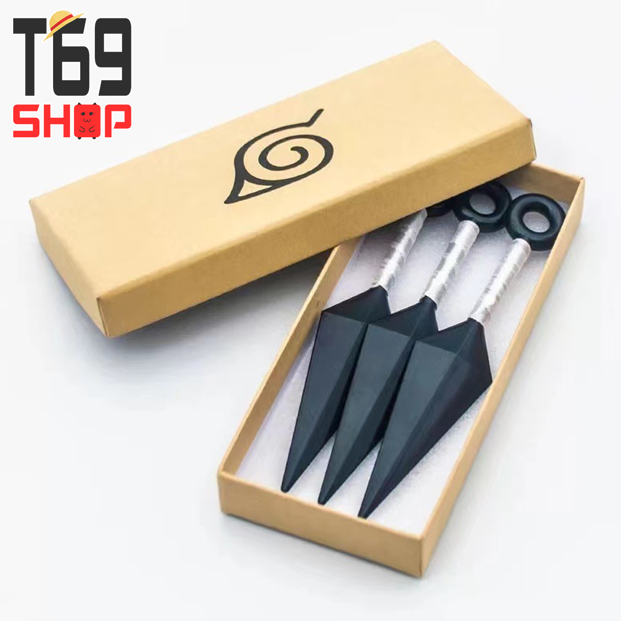 Bộ 3 kunai nhựa anime Naruto - size 13cm [T69 Shop]