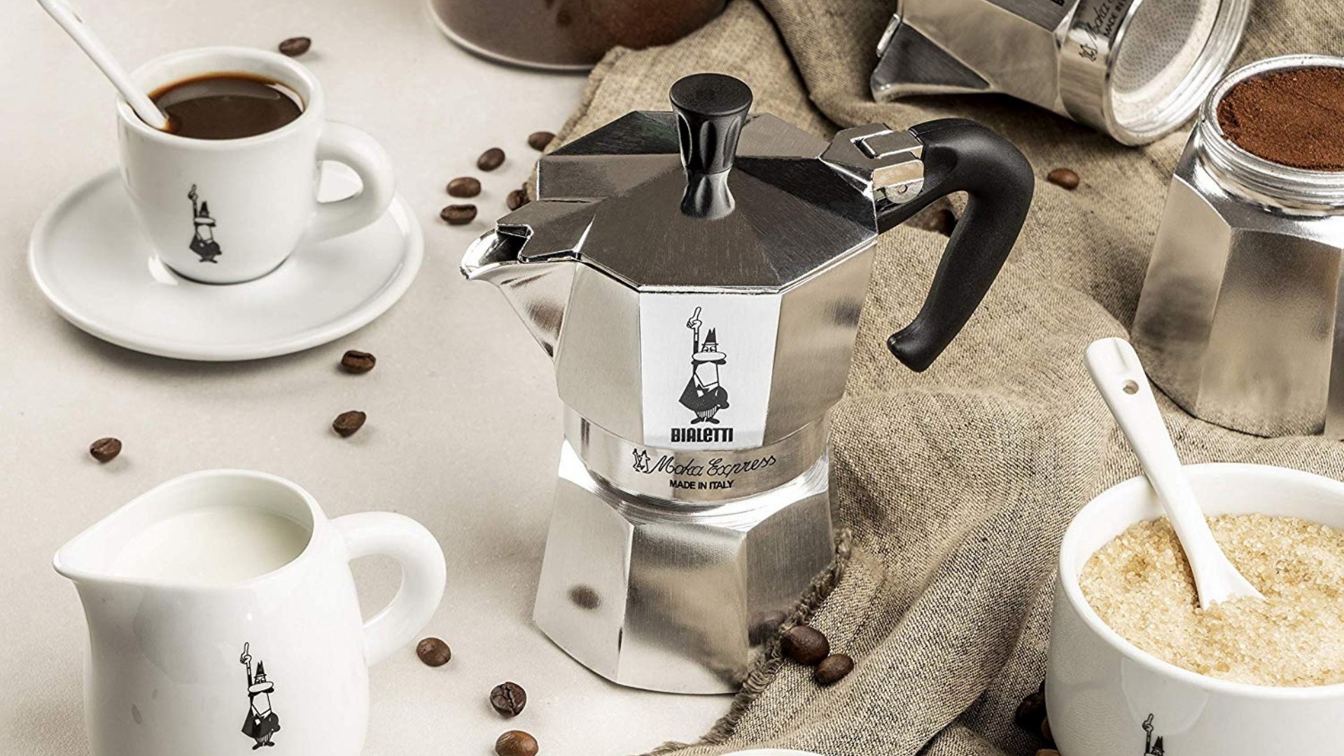 [HCM]ẤM NẤU CÀ PHÊ BIALETTI MOKA POT EXPRESS 4 CUPS