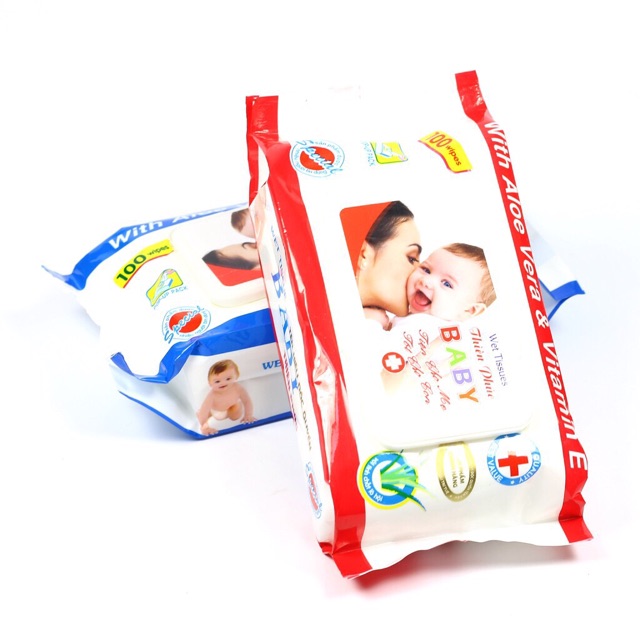 Khăn Ướt Thiên Phúc Gói 100 Tờ