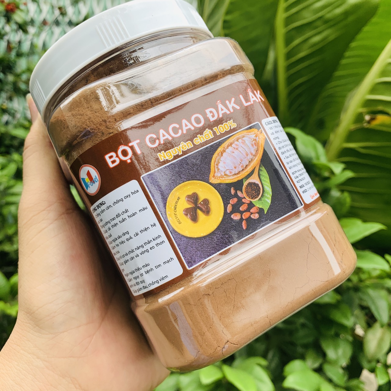 [HŨ 500GRAM] BỘT CA CAO THƠM NGON LOẠI 1 - nguyên chất