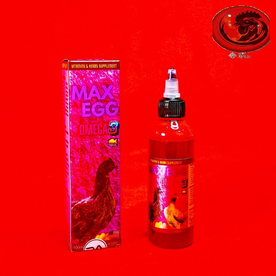 MAX EEG OMEGA 3 siêu kích trứng cho gà đẻ 100ML