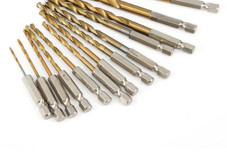 Bộ 13 mũi khoan sắt cao cấp