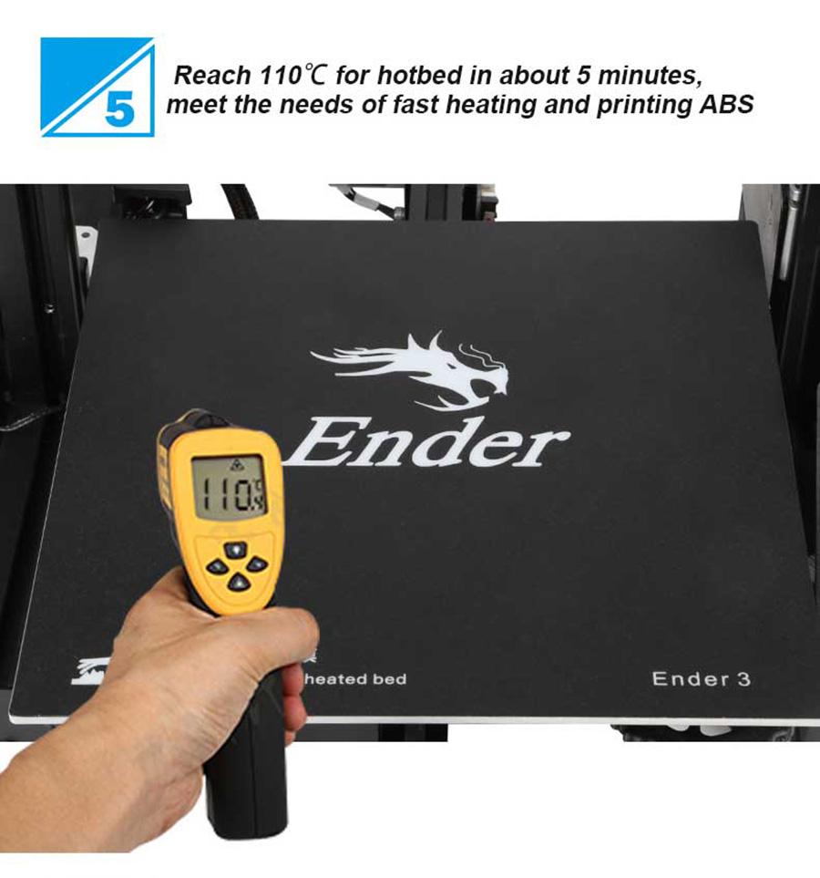 3D printer Creality Ender 3 printing size 22*22*25cm