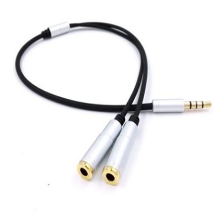 Cáp Chia 2 Tai Nghe Jack Cắm 3.5mm Dài 30cm