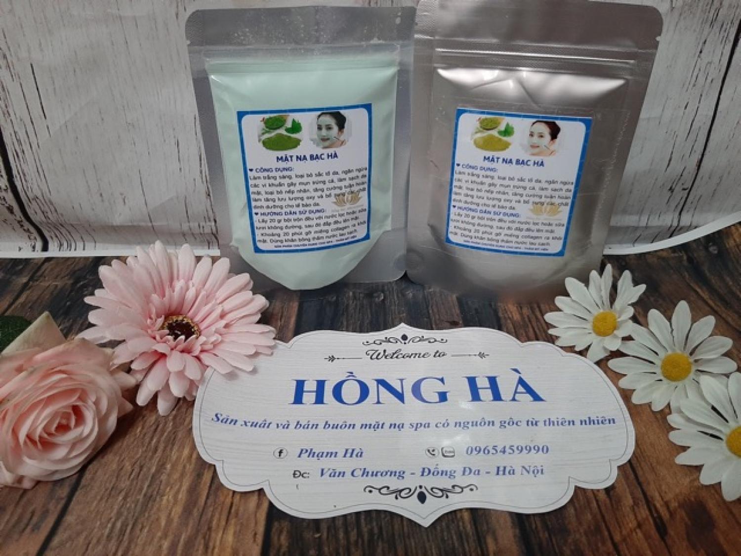 1kg Bột mặt nạ Dẻo Bạc Hà HandMade (giá sỉ)