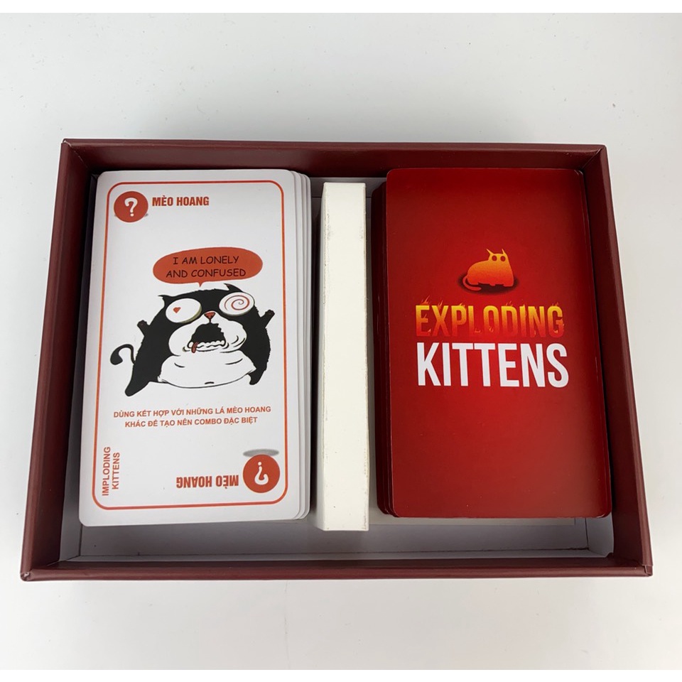 Board game mèo nổ cảm tử Exploding Kittens : Party Pack