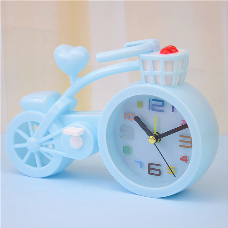 Đồng hồ báo thức để bàn xe đạp siêu kute Dma store