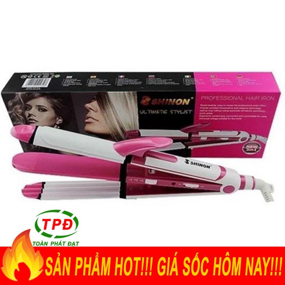 Máy Uốn Tóc 3 Trong 1 Nova 8088 Máy Duỗi Tóc Kẹp Bấm Phòng Tóc Máy Uốn Lọn Tóc Nova 8088