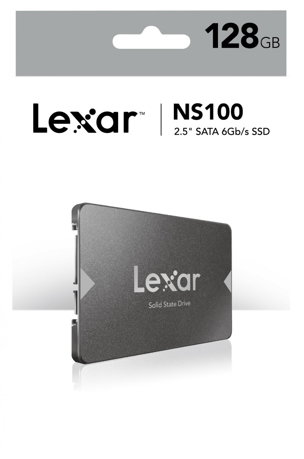 Ổ cứng SSD Lexar 2.5" 128GB Sata III 6Gb/s NS100