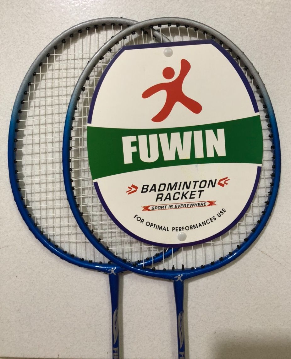 Combo 2 Cây Vợt Cầu Lông FuWin + Cầu Ba Sao [Hàng Chuẩn 365]
