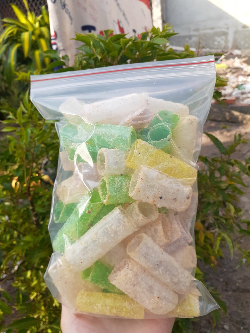 1 bịch bánh tráng phô mai siêu ngon