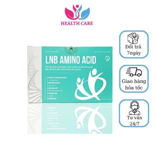 Viên uống hỗ trợ phục hồi sức khỏe, bổ sung vitamin, khoáng chất lnb amino acid