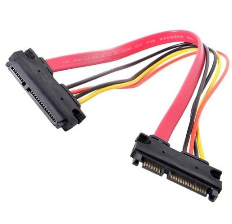 Cáp nối dài SATA+Power 50cm cho HDD, SSD, DVD -CAP 6