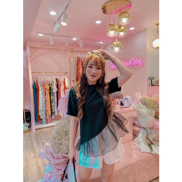 Bigsize Áo Đuôi Cá Vạt Xéo 55-90Kg(Hcm Sỉ Hoả Tốc 7-14H Mỗi Ngày)