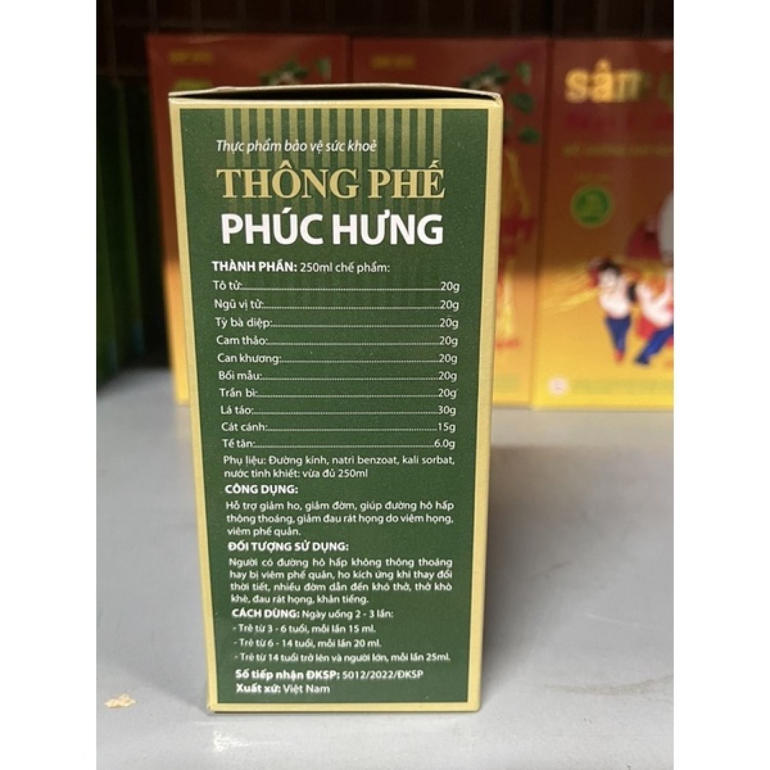 Thông Phế Phúc Hưng 250 ML Bổ Phế
