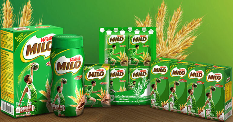 Thức uống lúa mạch Milo 3 trong 1 (bịch 600g)