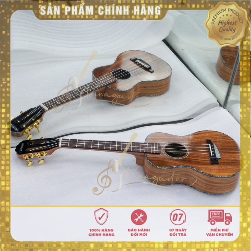 Đàn ukulele gỗ thịt koa Andrew MT89 cỡ tenor-phân phối chính hãng tại Nhạc cụ 3 số