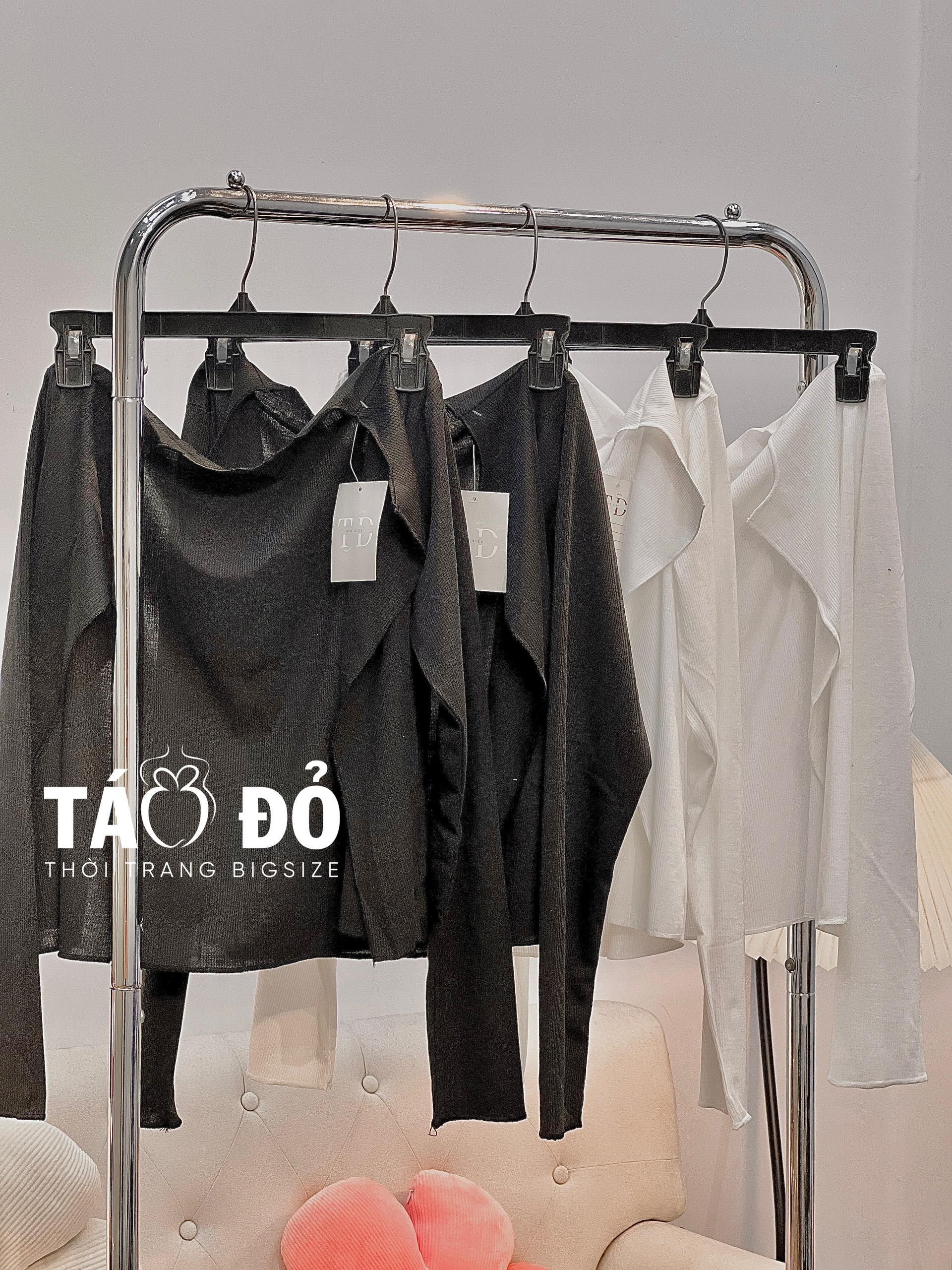 ÁO KHOÁC ÔM BODY TRƠN BIGSIZE K23 (TÁO ĐỎ BIGSIZE 55-90KG) 🍎🍎🍎
