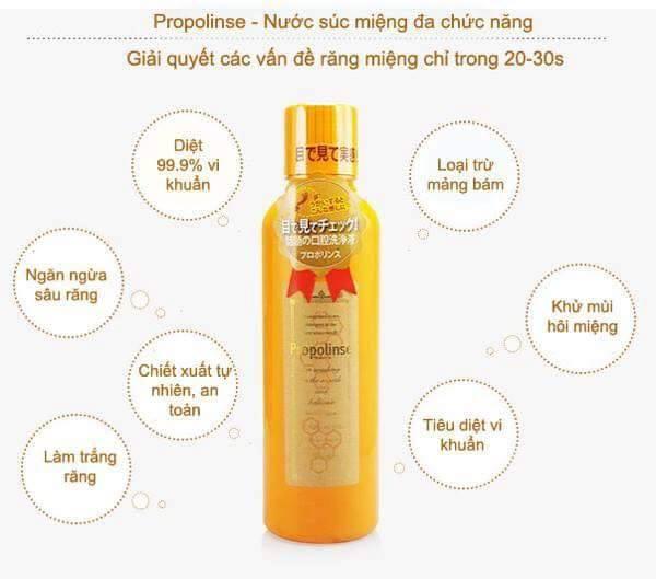 Nước xúc miệng Propolinse 600ml