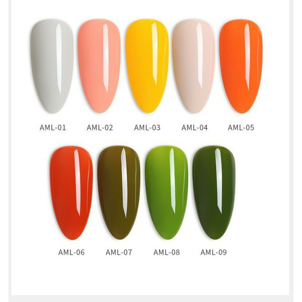 [HCM]Sơn gel As mã AML 15ML - chai đỏ