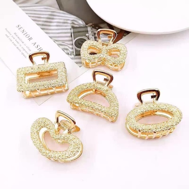 Sét Kẹp Tóc Hàn Quốc 5 Món Cực Xinh Xắn