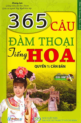 Fahasa - 365 câu đàm thoại tiếng hoa quyển 1 cơ bản
