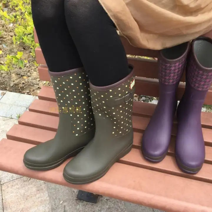 soft rain boots