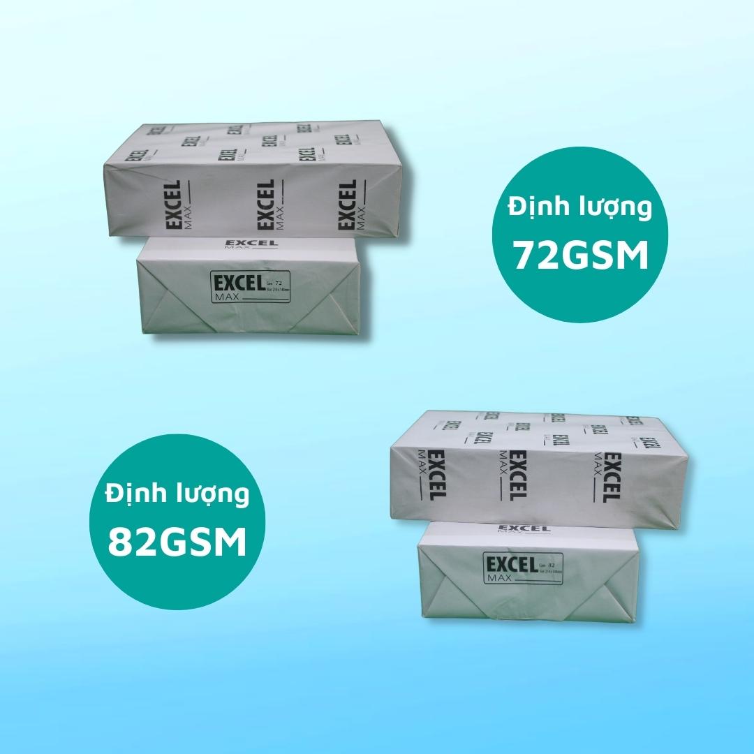 Giấy A5 Excel 80gsm Đủ 500 tờ [Thùng 10Gram] THIỆN PHƯỚC
