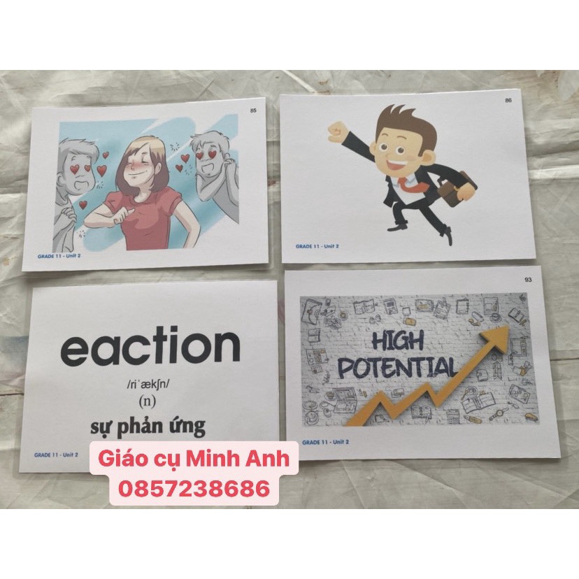 Flashcard SUPER MIND STARTER - 64 thẻ ép plastic