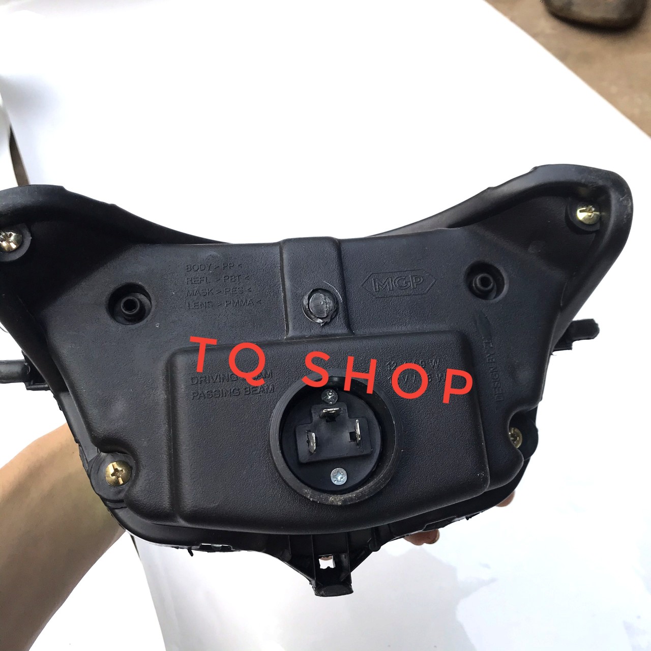 Đèn zinpat 2 tầng hàng 1:1 lắp cho wave alpha 50cc 100cc 110cc(Tặng kèm pasing)