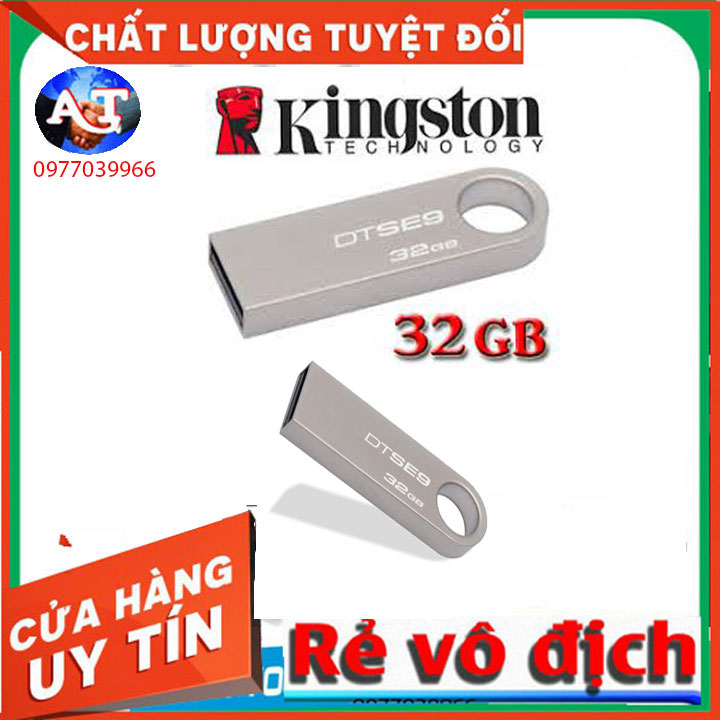USB 32GB Kingston SE9 chống sốc, chống nước