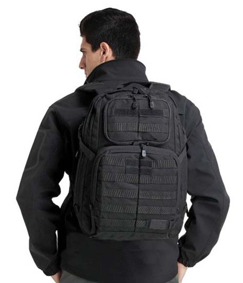 Ba lô du lịch phượt 511 rush 24 màu đen