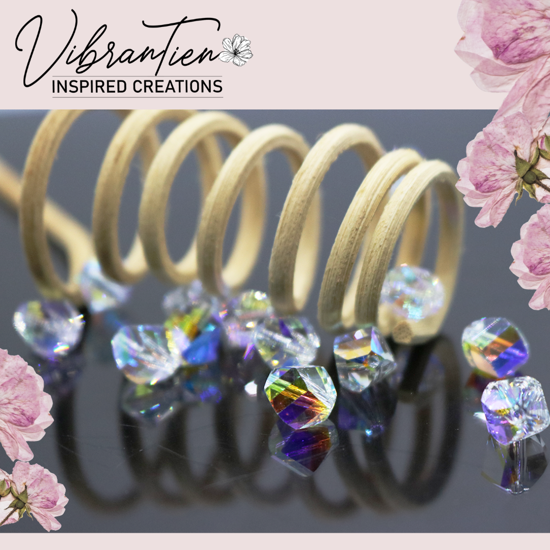 Pha lê Swarovski Áo hạt lựu 6mm/8mm (Combo 1/10/20/30 viên)