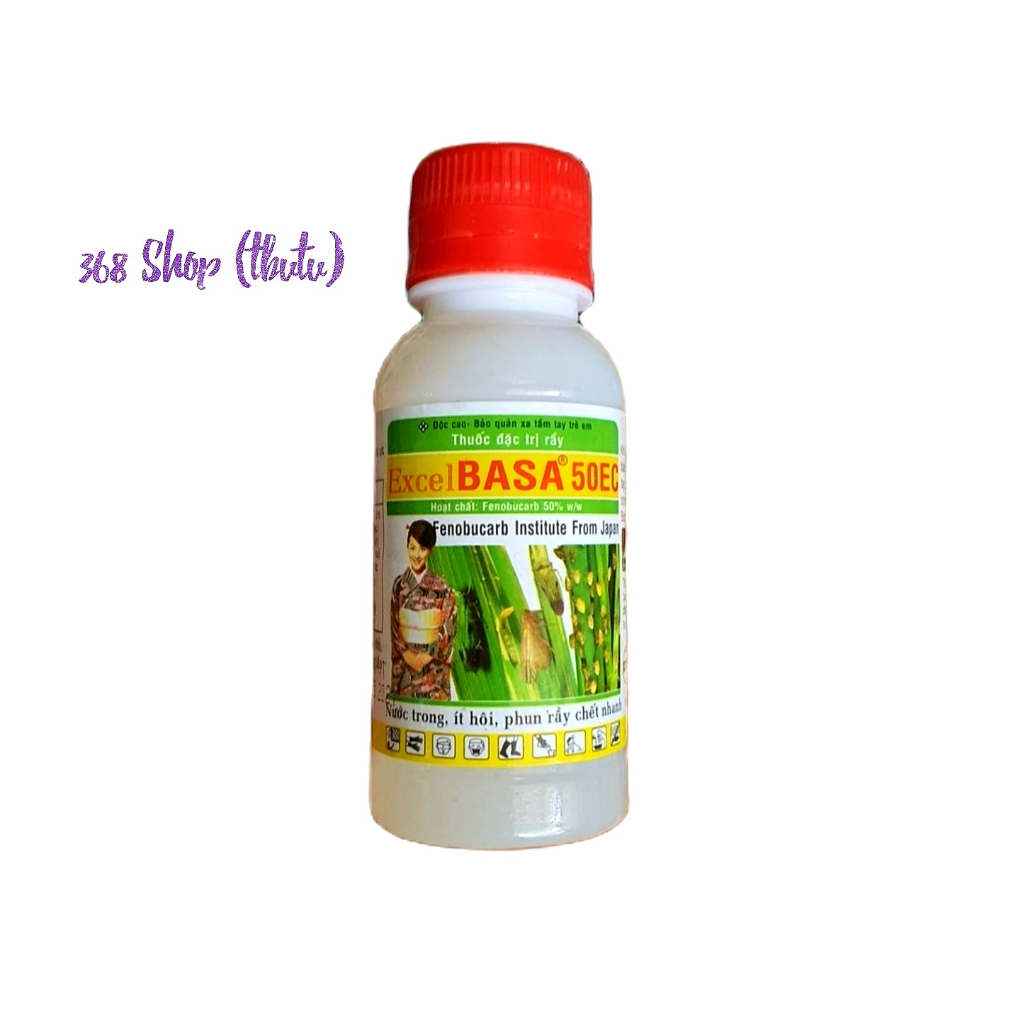 Thuốc trừ sâu rầy BASA 50EC (100ml) Đặc Trừ Rầy mật độ cao, cực mạnh.