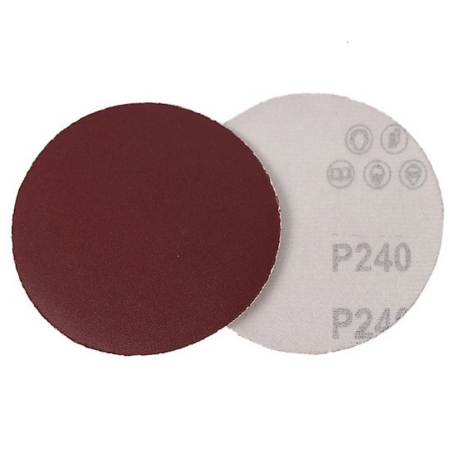 Hộp 100 nhám đĩa tròn 5 inch 125mm số 240 grit - trường thịnh sài gòn