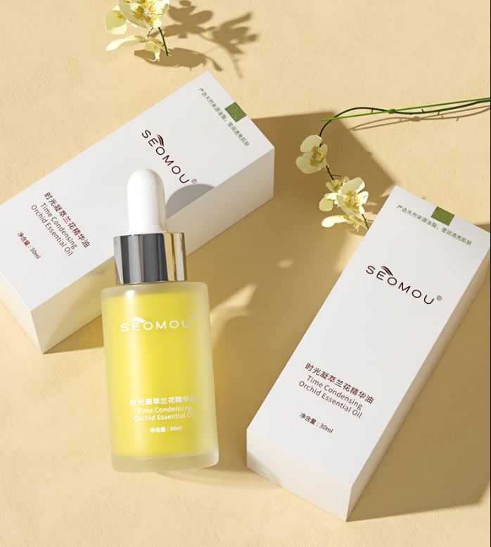 Serum tinh chất trắng da dưỡng căng bóng SEOMOU 30ml chiết xuất hoa phong lan thành phần tự nhiên A44