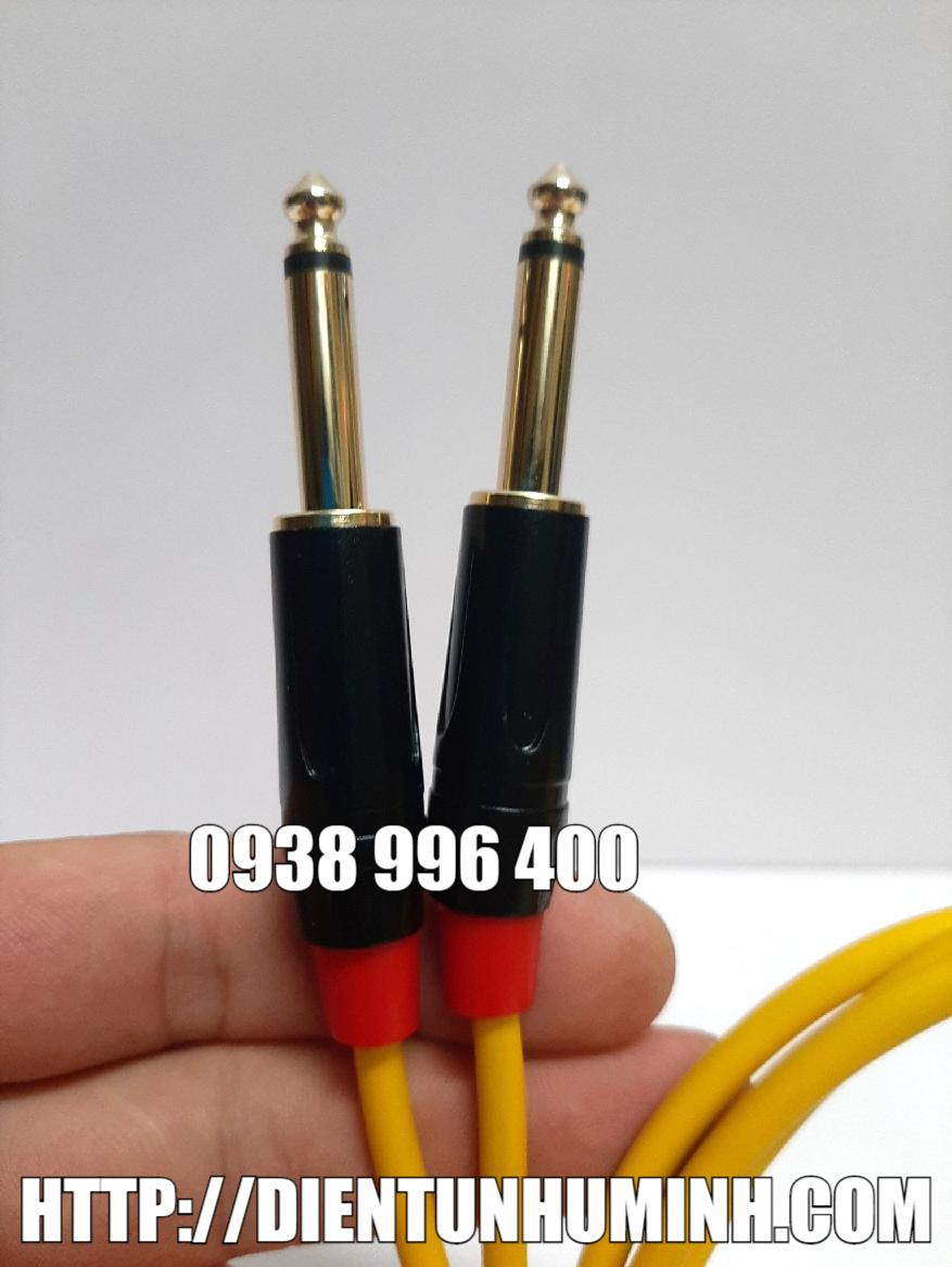 Dây Jack Canon Đực ra 6.5mm dài 1m