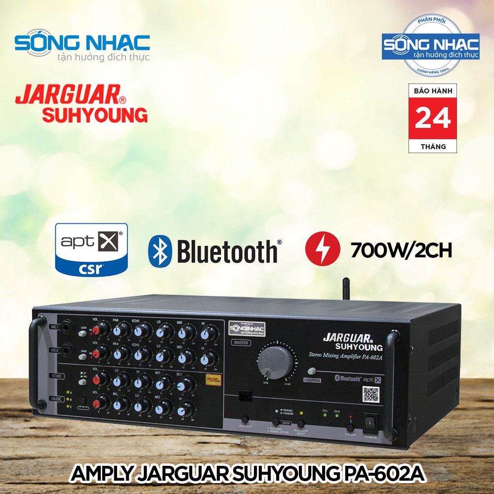 [HCM]Amply karaoke jarguar suhyoung PA602A