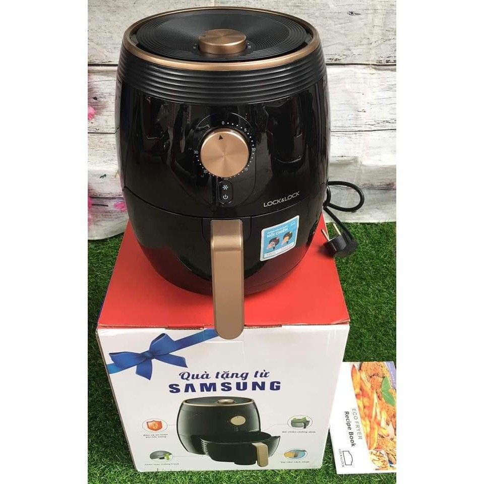 nồi chiên không dầu lock&lock 3.5l EJF145 bảo hành 12 tháng
