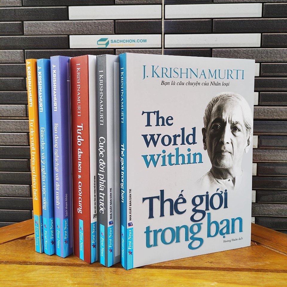 Bộ sách Triết gia J.Krishnamurti