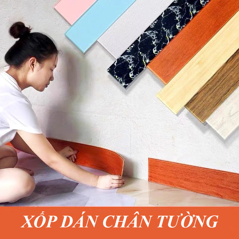 Hộp tấm lót sàn 5m2 10m2 - Miếng dán sàn - Miếng dán sàn nhà. miếng dán nền nhà giả gỗ tự dán kích thước 91,4cmx15,8cm. 7 tấm 1 mét vuông