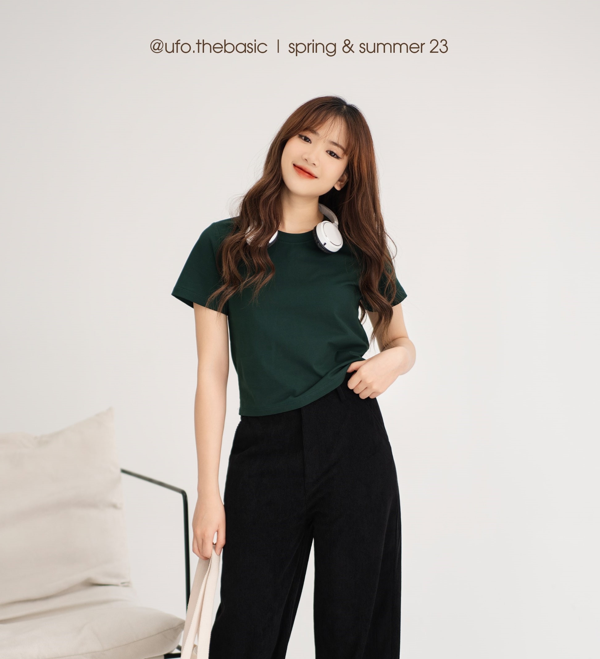 [Nhập LAZLOOK99 GIẢM 100K/500K] Áo baby tee trơn form croptop – Baby Tee by ufo.thebasic