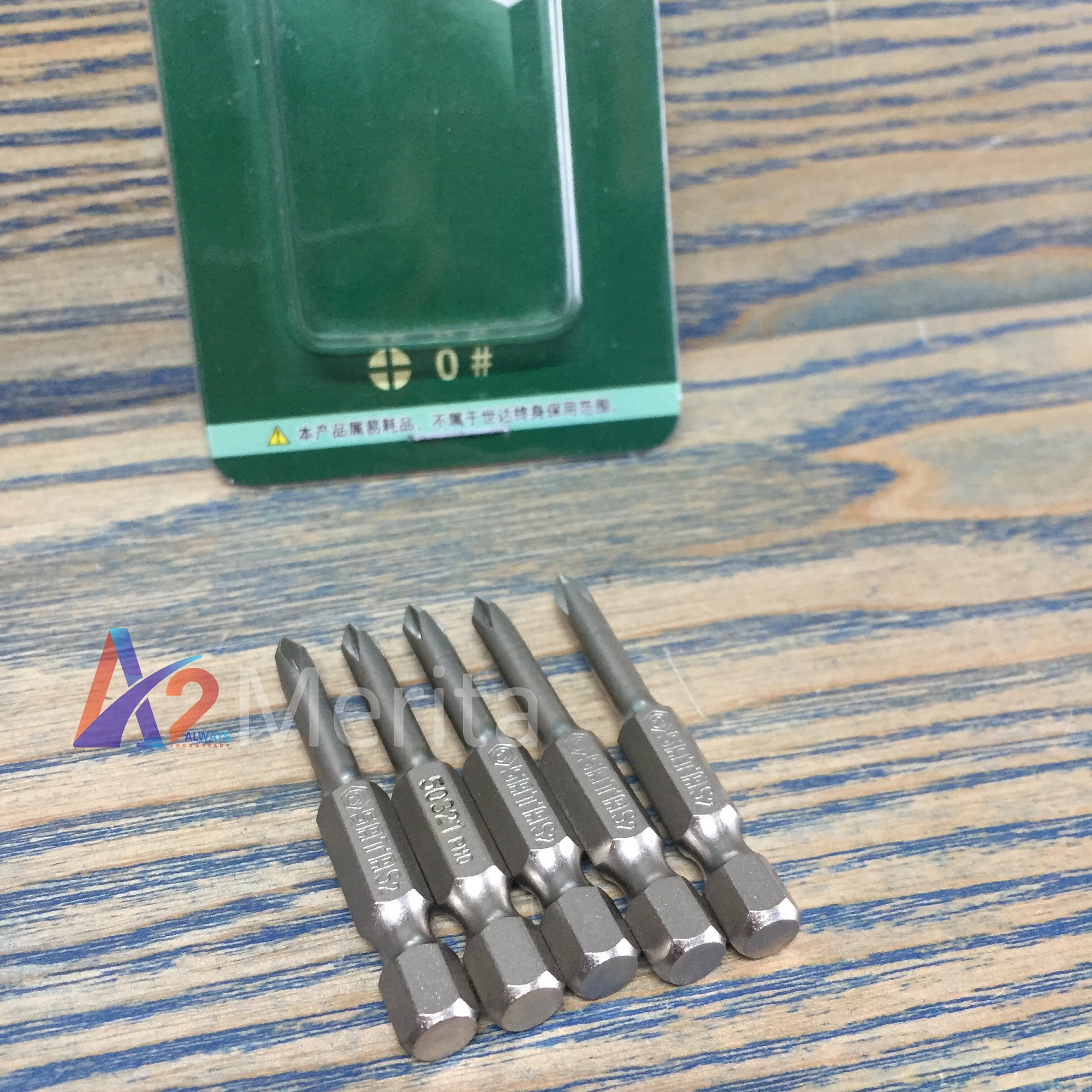 Mũi vít bake 1 đầu ph0x3x50mm Sata 59321 (Vĩ 5 mũi)