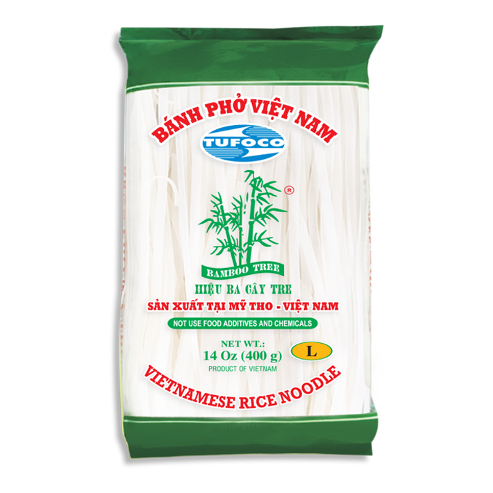 BÁNH PHỞ BA CÂY TRE size L 400g (ĐẶC SẢN MỸ THO) An Lợi