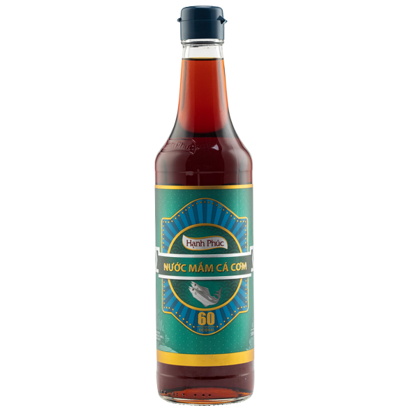 Nước Mắm Cá Cơm Hạnh Phúc 60 độ đạm (500ml)