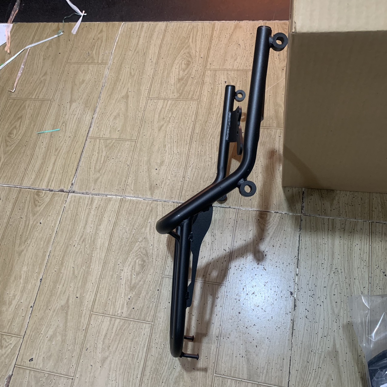 Cảng sau xe YAMAHA PG1 ( chất liệu sắt sơn đen ) mẫu 3