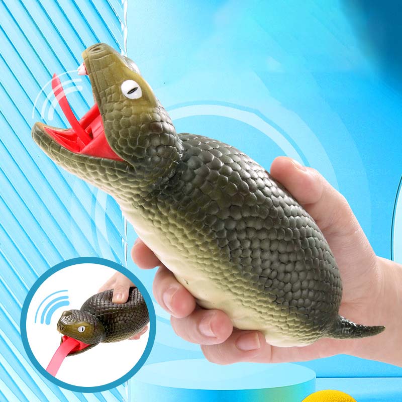 Đồ chơi rắn cao su mập ú lè lưỡi mới nhất 2023