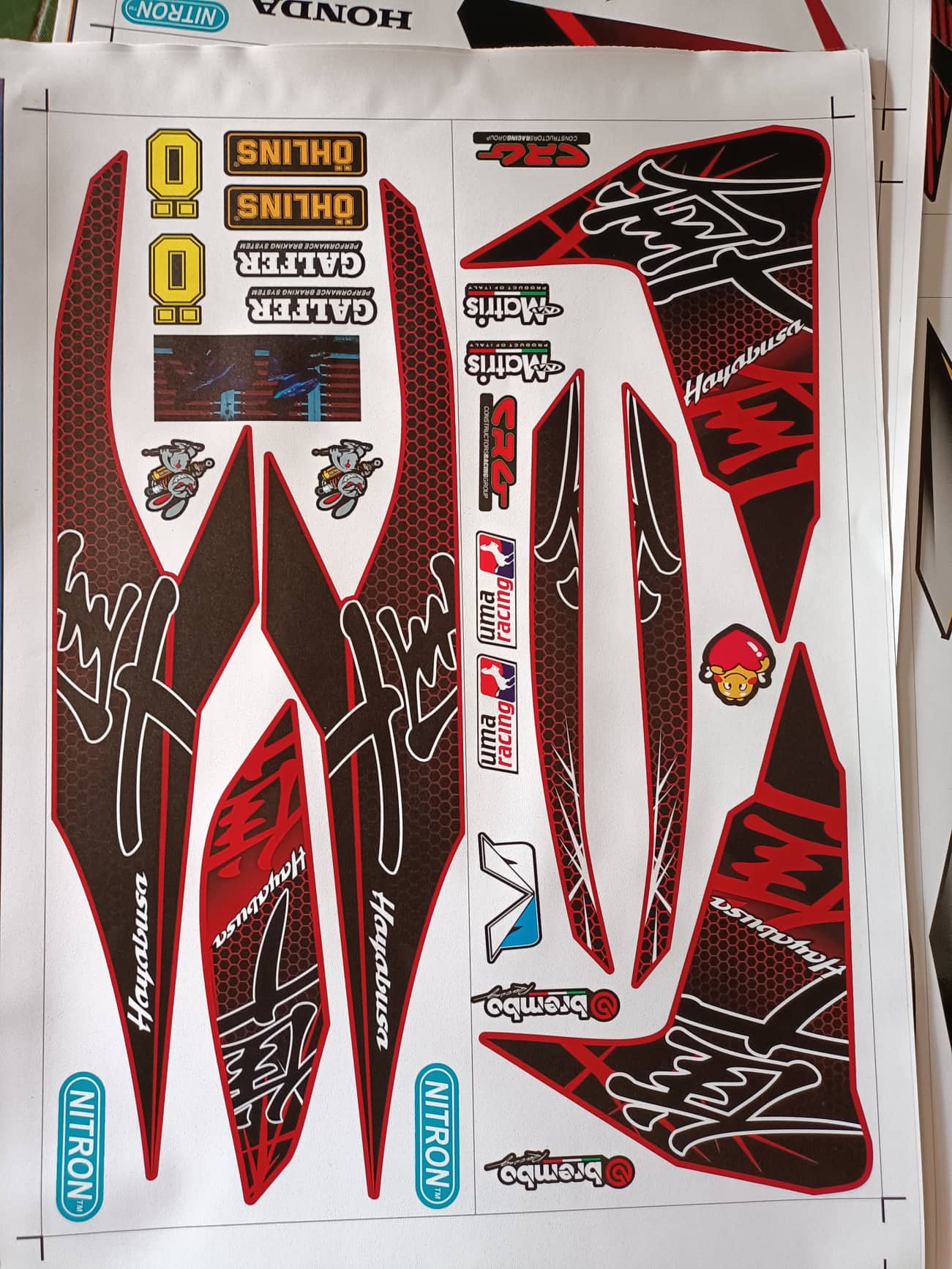 Tem rời vario hayabusa